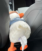 Duck Plush Car Tissue Box – Cute Decorative &amp; Functional Car Accessory