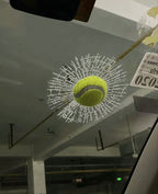 3D Broken Glass Car Sticker