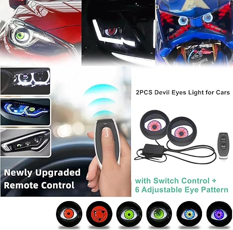 Devil Eyes for Cars（Reflector or lens)