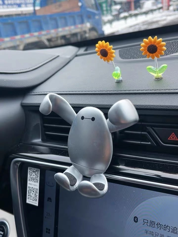 Stylish 360° Rotatable Air Vent Car Phone Holder – Universal Fit for Most Phones