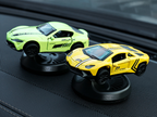Drifting Alloy Car Air Freshener – Rotating Dashboard Decor