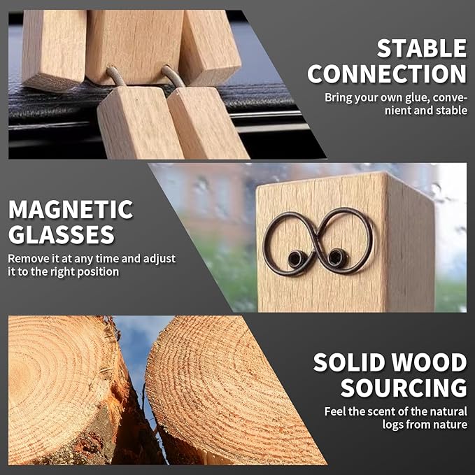 Shaking Wooden Man Figurine