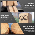 Shaking Wooden Man Figurine