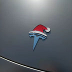3D Santa hat car sticker
