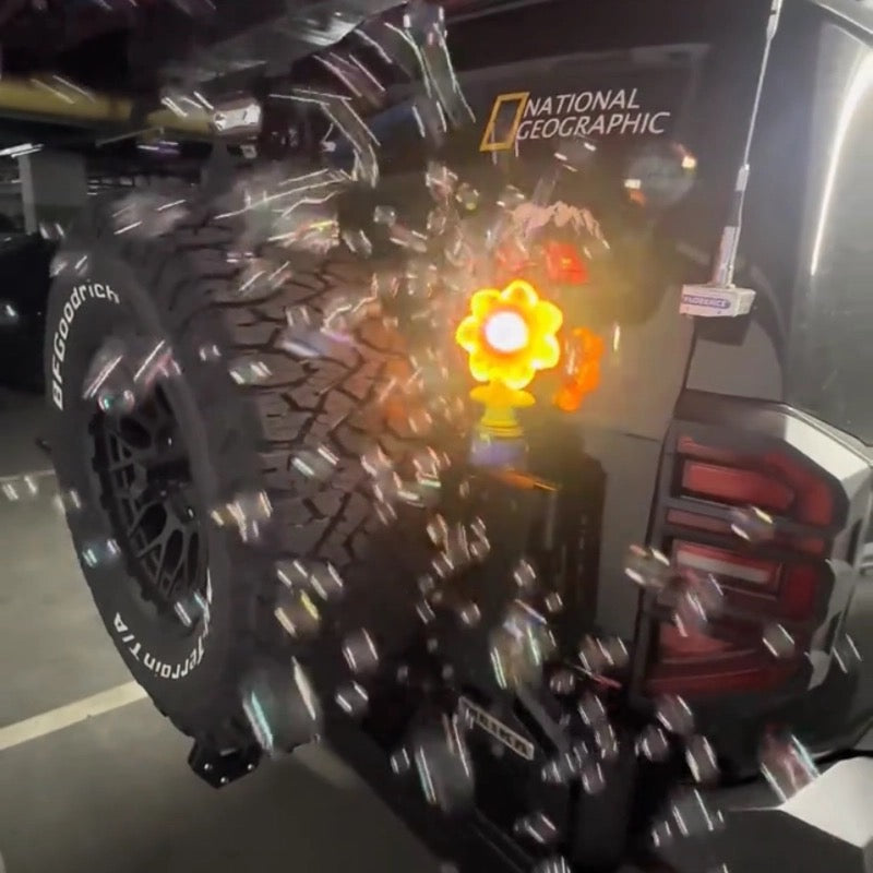 Car Tail Bubble Machine – Remote-Controlled Dancing Bubble Light Toy