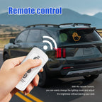 Middle Finger LED Back Window Road Rage Sign With Remote Control