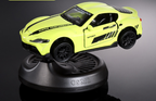 Drifting Alloy Car Air Freshener – Rotating Dashboard Decor