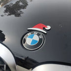 3D Santa hat car sticker