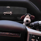 Cute Dog Car Dashboard Ornament – Funny Plush Puppy Interior Decoration