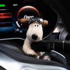 Cute Dog Car Dashboard Ornament – Funny Plush Puppy Interior Decoration