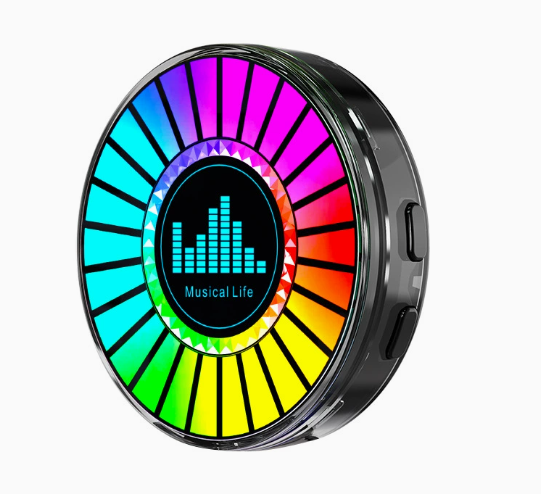 3D Music Rhythm Car LED Light with Aroma Diffuser