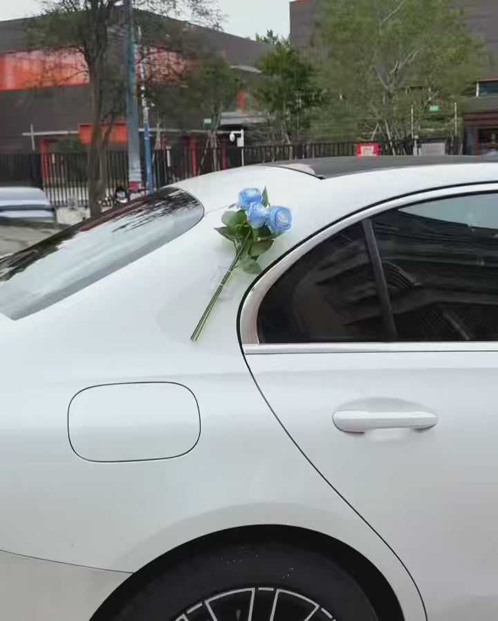 Romantic Rose Car Rear Decoration