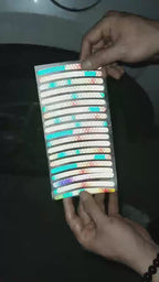 Diamond-Grade Reflective Wheel Rim Stickers – Night Safety Glow Strips for Car, Motorcycle & Bicycle