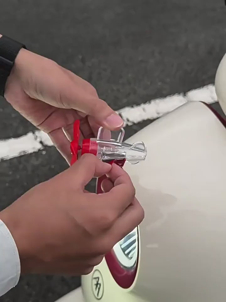 Cute Spinning Airplane Car Vent Clip with LED Light