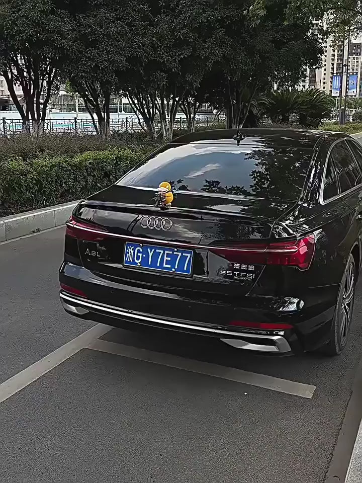 Funny Cartoon Duck Car Hood Ornament – Cool Tactical Style Auto Exterior Decor